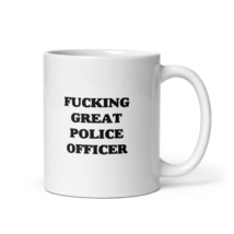 Police Officer Coffee Mug Funny Gag For Law Enforcement Cop Sheriff Birthday Gra - £15.97 GBP+