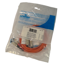 Leviton 62DSC-M03 Duplex SC-SC Multimode Fiber Optic Patch Cable 3m 62.5... - $12.88