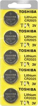 Toshiba CR2025 3 Volt Lithium Coin Battery (25 Batteries) - £13.54 GBP