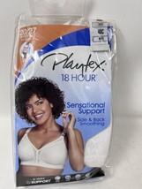 20/27 Wirefree PLAYTEX 18 HOUR Sensational Support Bra, 40C White - £13.16 GBP