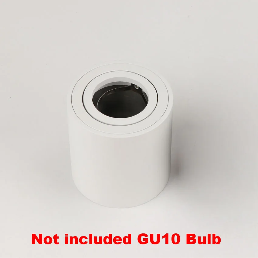 1PCS Spotlight GU10 Fitting Round LED Surface Mounted Ceiling Spot Light GU 10 H - £165.97 GBP