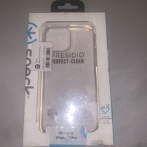 Speck Presidio Perfect-Clear Hard case for iPhone 12 Pro/iPhone 12 -6.1&quot; Clear - £11.98 GBP