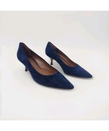 DONALD J PLINER 8.5M Blue Strobel Flex Rome Suede Heels Women EUC - $1,102.98 MXN