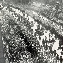 Charles Lindbergh Historic Flight New York Parade 1935 Aviation Print DWT5A - $41.05 CAD