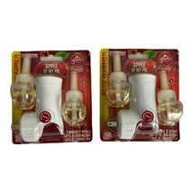 2 Packages Glade Scented Oil Refills - Apple Of My Pie - 4 Oil Refills 2... - £14.58 GBP
