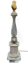 Turn of the Century Bronze Vintage Lamp 21&#39;&#39; For Repair - £71.93 GBP