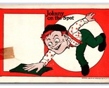 Comic Johnny On the Spot UNP DB Postcard S1 - $3.91