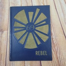 1969 School Year Book Rebel Southern Junior High School Signed - $25.99