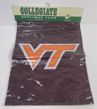 Virginia Tech University, Tech Hokies VT Collegiate Applique Flag   12.5... - $14.99