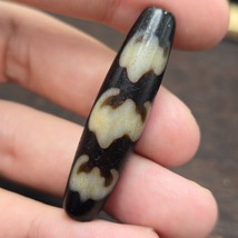 Very Unique Pattern Vintage Old Himalayan Indo Tibetan Agate Beads - €95,26 EUR