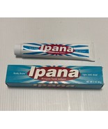 New Old Stock Vintage IPANA Toothpaste 3 Ounce in Original Box. Never used. - $22.76