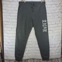 Seaside Sweatpants Womens sz XL Gray Beach Athletic - $14.84