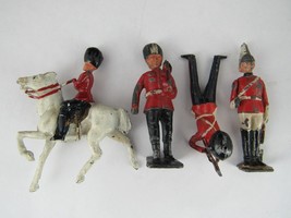Vintage Toy Soldiers Crescent Toys Britains Ltd Lead Metal Horse Horseback - £21.22 GBP