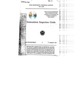 Ordnance Manual TM 9-1904 Ammunition Inspection Guide (1944) - $231.02 MXN