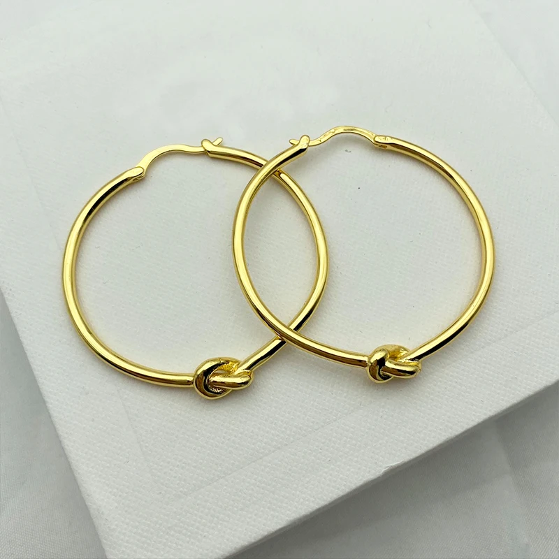 New fashion brand Everyday jewelry Women&#39;s yellow large circle earrings featurin - £32.37 GBP