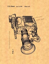 Video Camera Patent Print - £6.20 GBP+