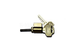 Pella Hinged / Sliding Patio Door Key Lock Cylinder w/ 2 Keys - Matte Bl... - $64.95