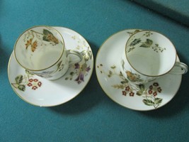 Haviland Limoges France Pair Of Coffee Cups [85] - £58.66 GBP