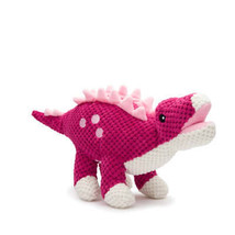 Fabdog Dog Floppy Stegosaurus Dinosaur Pink Large - £18.90 GBP