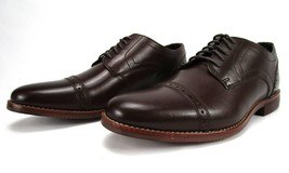 Rockport Style Purpose Leather Cap Toe Oxford Shoe U.S. Men&#39;s Sz 8.5 W, EUR 42 W - £58.87 GBP