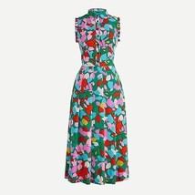 $138 J.Crew Ladies Sleeveless Pocket Lined Confetti Floral Midi Shirtdress Nwt 2 - £69.97 GBP