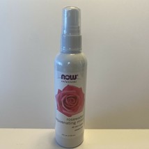 NOW Solutions Rosewater Rejuvenating Mist 4 oz Fragrance Fresh Natural Toner - $7.52