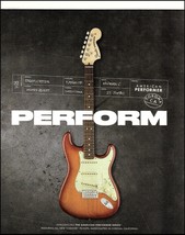 Fender American Performer Series Stratocaster guitar ad (miscut print) - £3.31 GBP