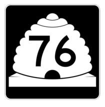 Utah State Highway 76 Sticker Decal R5410 Highway Route Sign - £1.15 GBP+