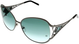 Mont Blanc Sunglasses Women Oval Silver Gray MB317S 12P - £103.89 GBP