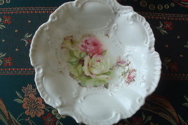 German 2 fruit Bowls decorated with roses,  it may be RS [87b] - £35.61 GBP