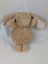 Baby Gund Tan Chub Bunny Plush 6.5 Inch Rattle 4043894 Stuffed Animal Toy - $8.05