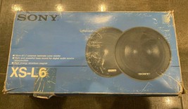 Vintage Sony XS-L6 6.5&quot; Polymer Laminate Cone Woofer Set In Box Made in Japan - £144.70 GBP