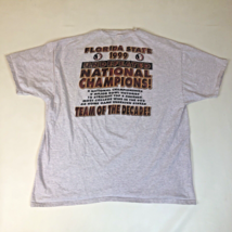 Vintage 1999 Men&#39;s Florida State Seminoles FSU National Champions T-Shirt 3XL - £15.56 GBP