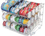 Stackable Pantry Can Organizer - 3-Tier Soda Can Organizer - Multifuncti... - £31.96 GBP