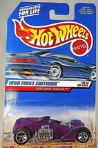 1999 Hot Wheels #918 First Edition 15/26 SCREAMIN&#39; HAULER Drk Purple w/Chrome5Sp - £5.86 GBP
