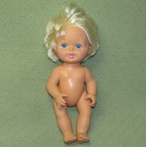 Vintage 1997 Hasbro Baby Doll Mc Donalds Happy Meal? Blonde 13&quot; Blue Eyes Toy - £10.34 GBP
