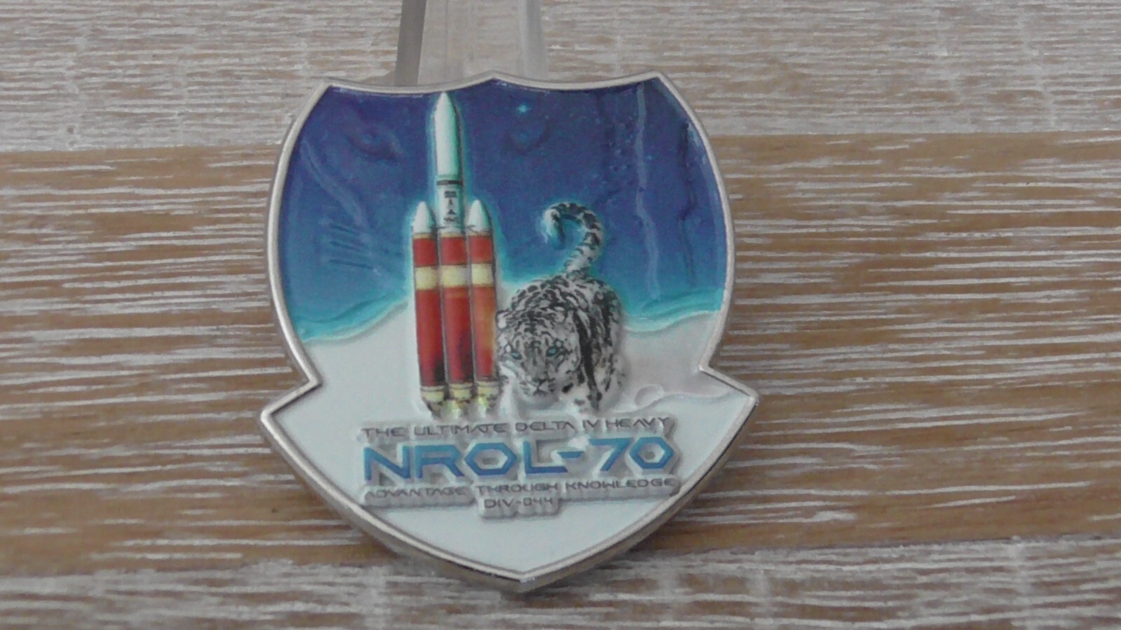 Delta NROL-70 ULA Final Launch Delta VI Heavy Rocket Challenge Coin #C210 - $38.60