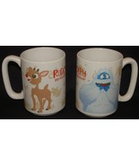 Rudolph The Red Nosed Reindeer Deer/ Bumble Ceramic Mug Matching Set by ... - £51.82 GBP