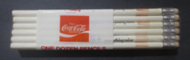 1 Dozen Package of Coke adds life to everything Nice Pencils  top Pencils faded - £4.35 GBP