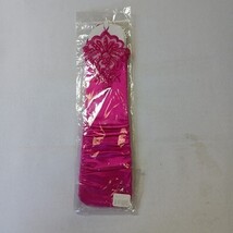 Sexy Women's Nylon Spandex Blend Fingerless Stretch Pink Gloves - One Size image 13