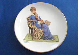 Vintage Rockwell 1984 Collector Plate &quot;BEDTIME&quot; Rockwell Museum 6.5&quot; - £7.58 GBP