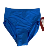 Mirella M9004LM High Waist Regular Leg Brief, DEL Blue, Women&#39;s Size S, NWT - €7,33 EUR