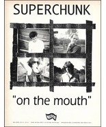 Superchunk On The Mouth 1993 Matsdor Records album advertisement b/w ad ... - €3,96 EUR