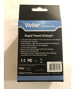 Vivitar Travel Quick Charger for Canon NB-11L Battery - $16.23 CAD