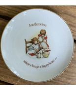 Vintage Decor Plate Lasting Memories A Mother’s Love Makes A Happy Home ... - £5.44 GBP
