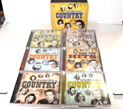 Time Life Music The Golden Age of Country Box Set 6 CD’s 10 Discs - £11.63 GBP