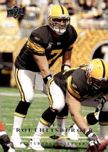 2008 Upper Deck Ben Roethlisberger NFL Pittsburg Steelers Football Card #148 HOF - £1.85 GBP