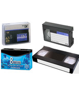 Video to DVD &amp; Digital Transfer Service - Hi8 8mm VHS miniDV VHS-C Beta ... - £11.95 GBP