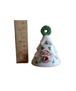 Vintage Lefton Christmas Santa Mouse Bell Stocking Mistletoe Holly Berri... - $9.50