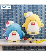 Japan Tuxedo Sam Summer juice BIG plush Toy (2pc set) - 28cm Birthday Gift - $1,971.38 MXN